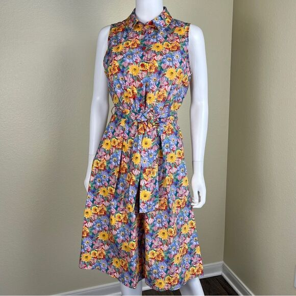 Antonio Melani Liberty Women’s Size 6 Vera Meadow Melody Cotton Shirt NEW Dress - Picture 14 of 15